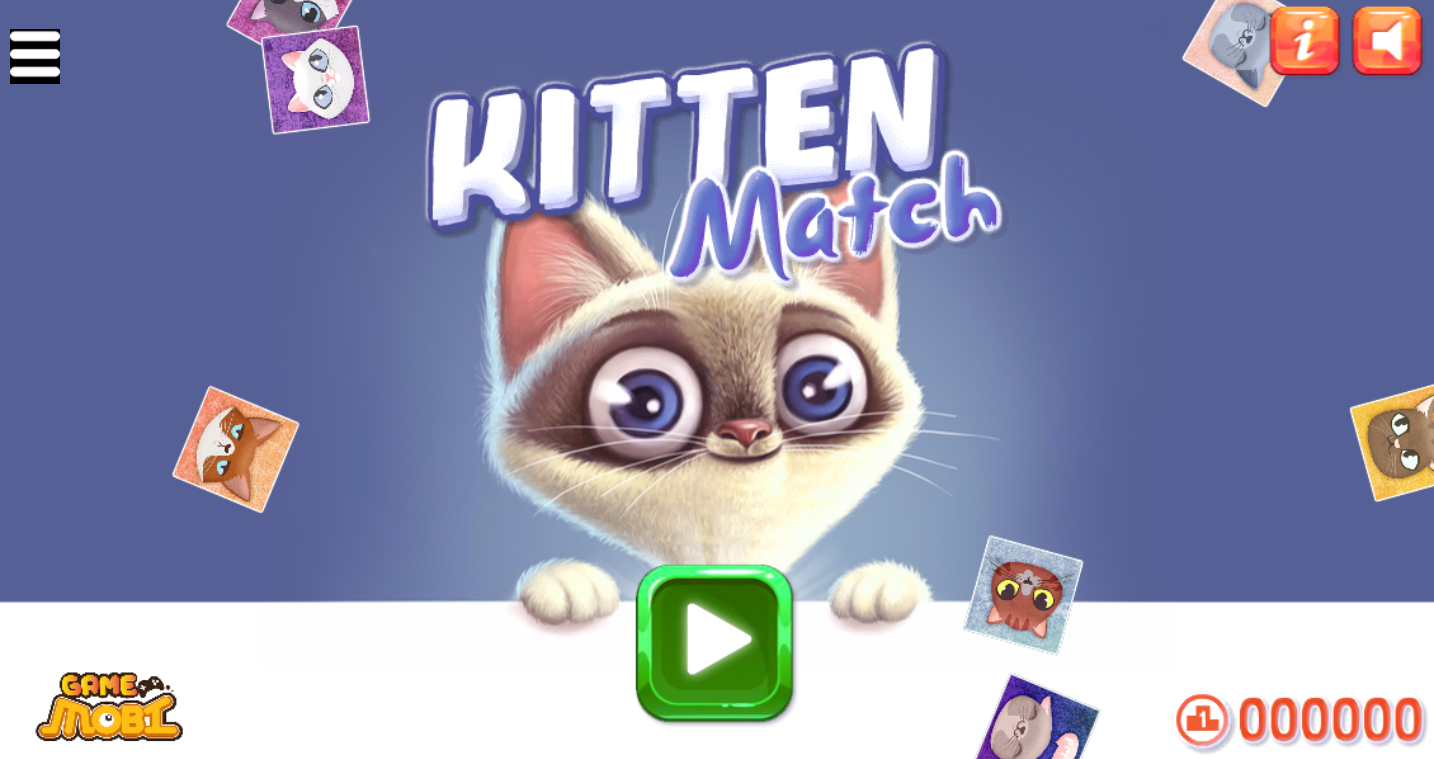 game kitten match