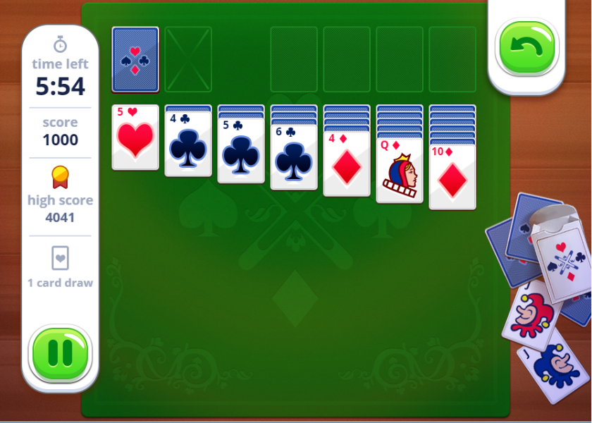 Tingly Solitaire game