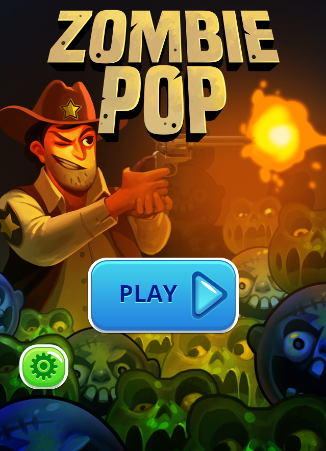 Zombie pop game