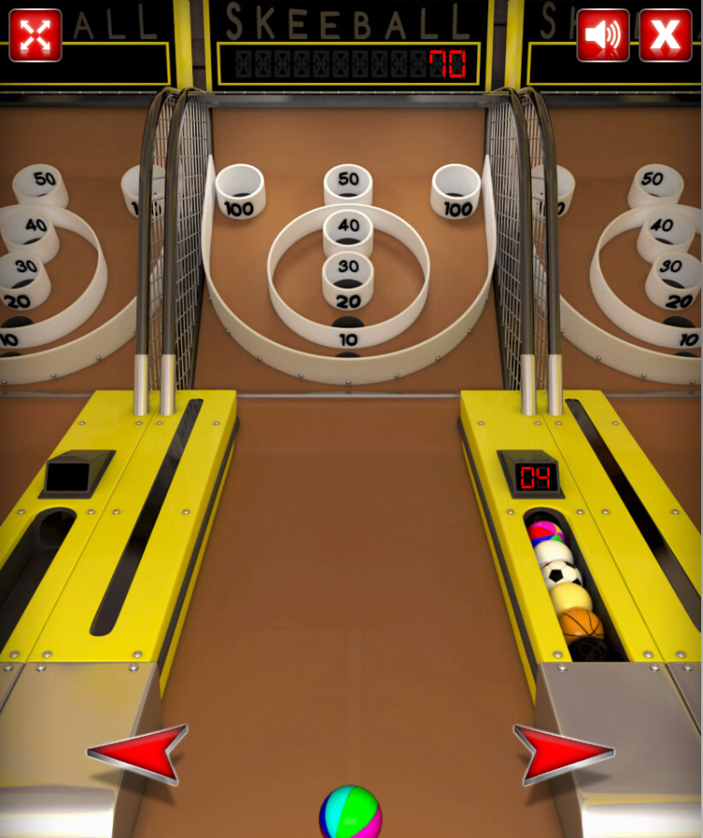 play Skee-ball game