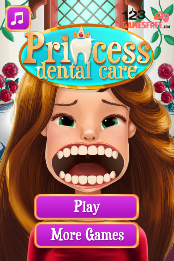 Princess dentist - Princess games for girls