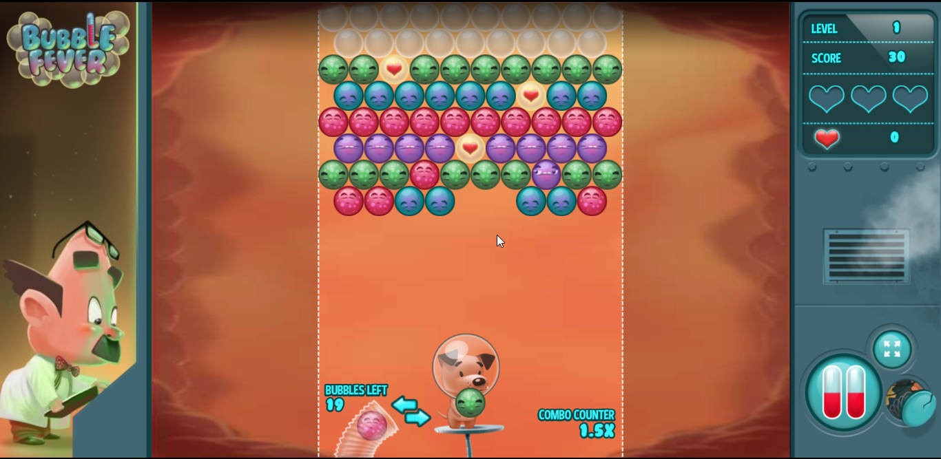 game Atom & Quark: Bubble Fever