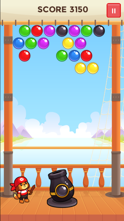 Game Dogi Bubble Shooter