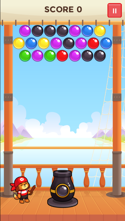 Game Dogi Bubble Shooter