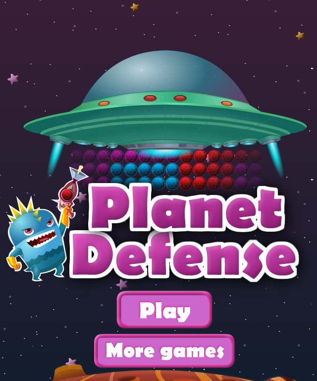 Game Bubble Crush: Planet Defense