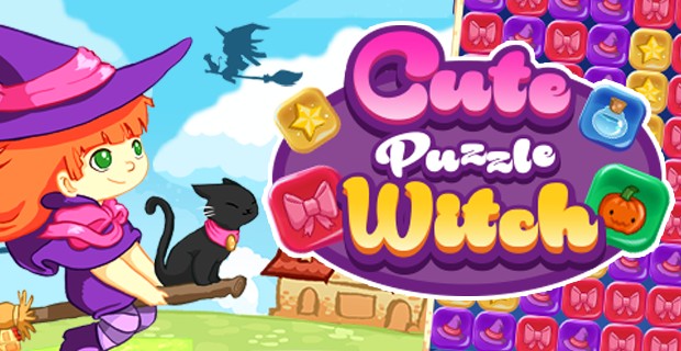 Cute-puzzle-witch