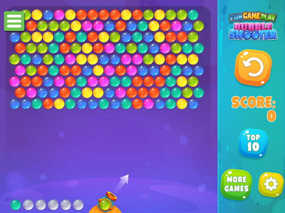 Game Bubble shooter