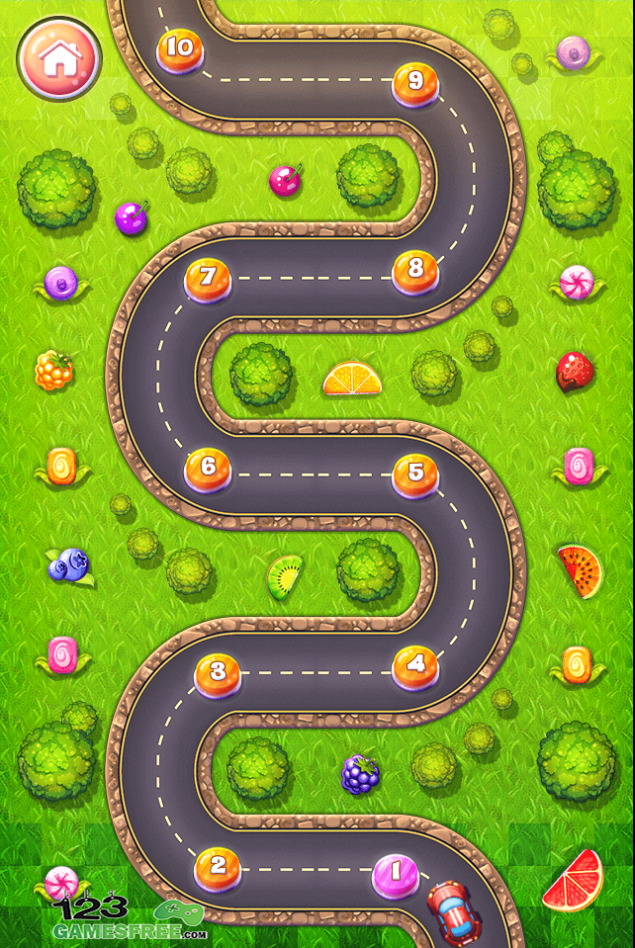 game candy car escape