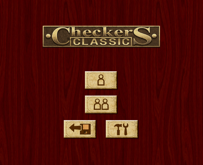 Game Checkers classic