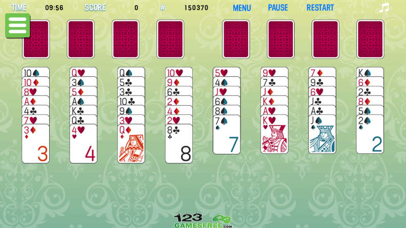 Freecell 123 solitaire