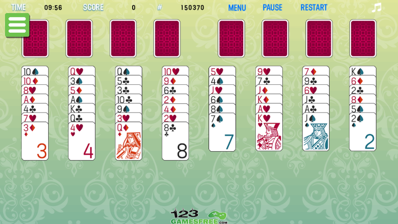 Freecell 123 - Jogue Freecell 123 Jogo Online