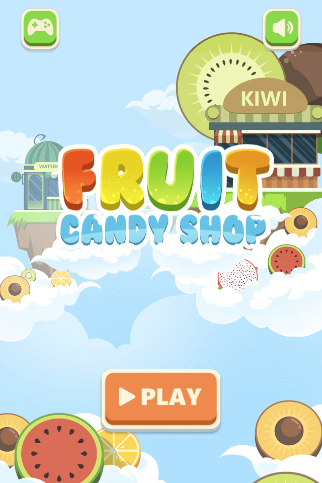 game Fruit candy shop