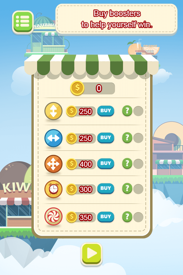 game Fruit candy shopgame Fruit candy shop