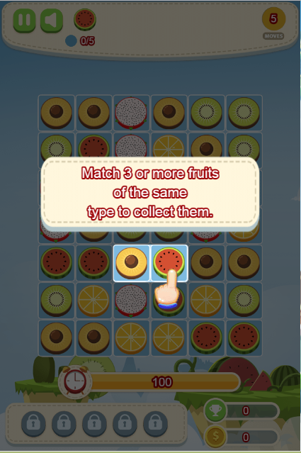 game Fruit candy shop