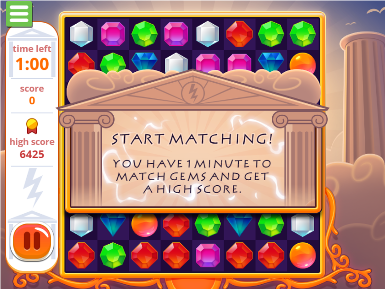 MYTHICAL JEWELS online game