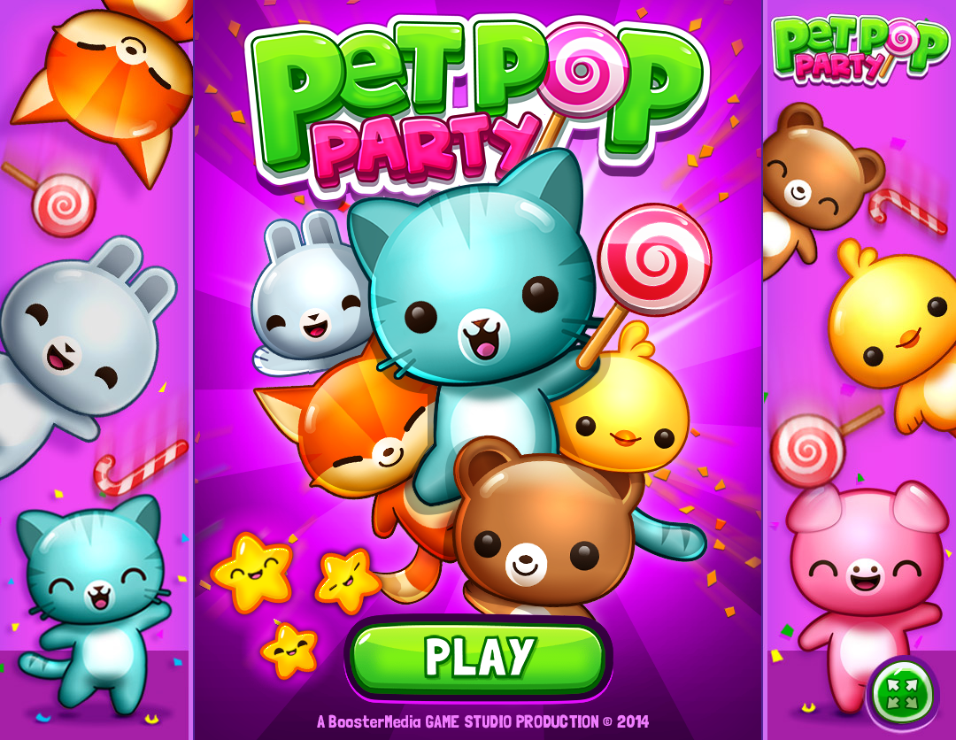 game pet pop party 