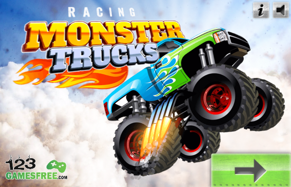 Game Racing monster trucks