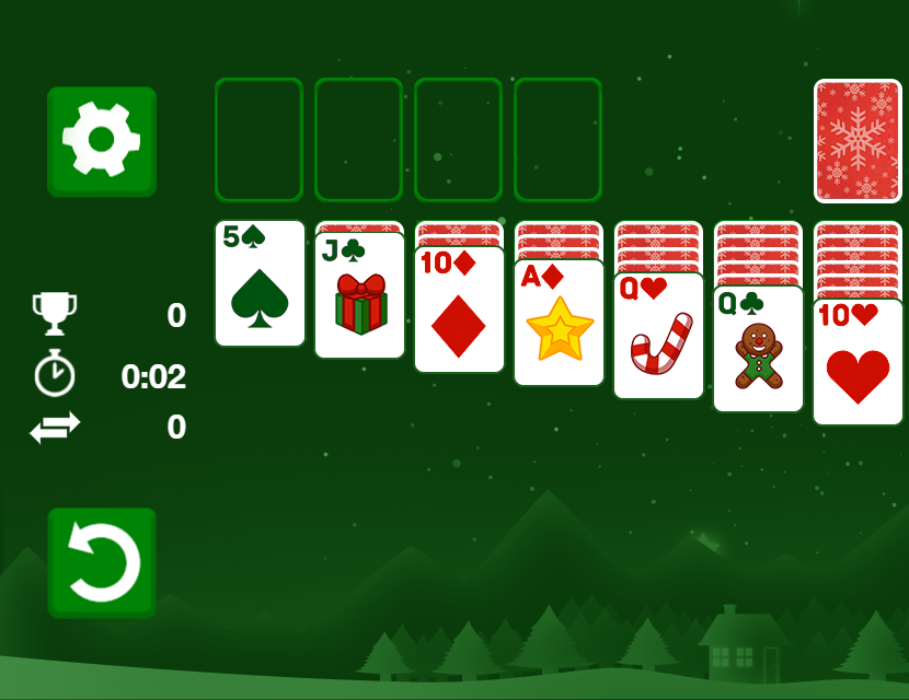 Game Solitaire Classic Christmas