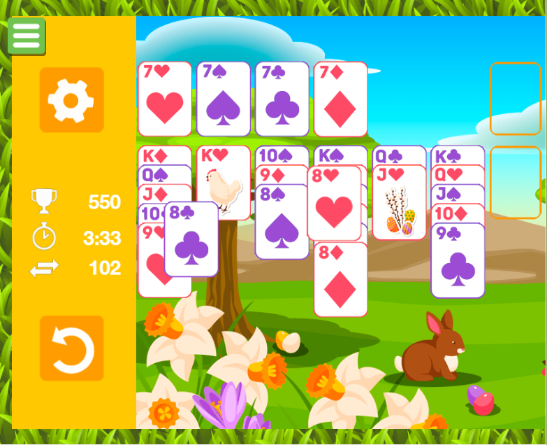 Game Solitaire Classic Easter