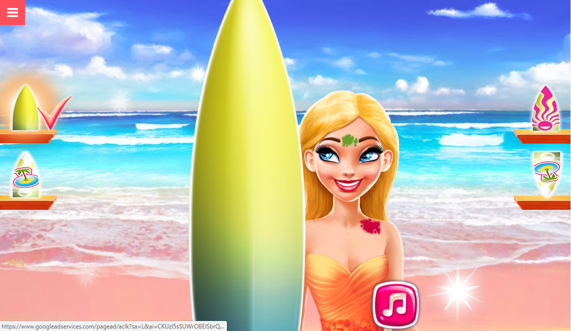 game Nina - Surfer Girl