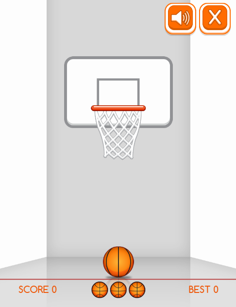 game Swipe basketball