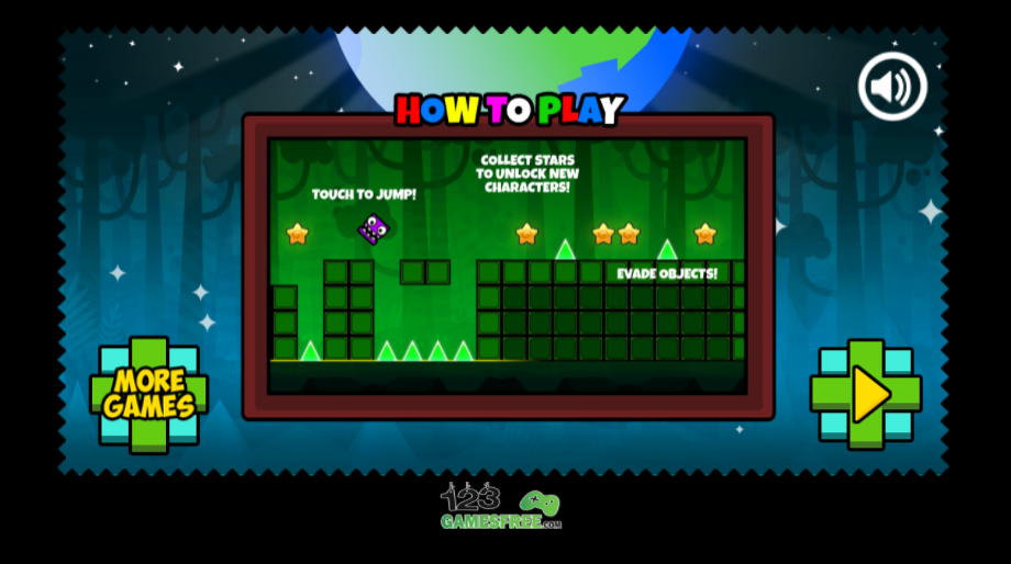 game Geometry Neon Dash World 2