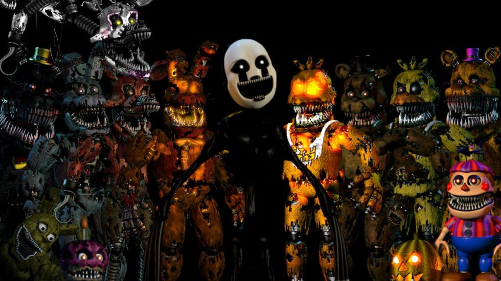 Five Nights At Freddy's 4 - Fnaf Games