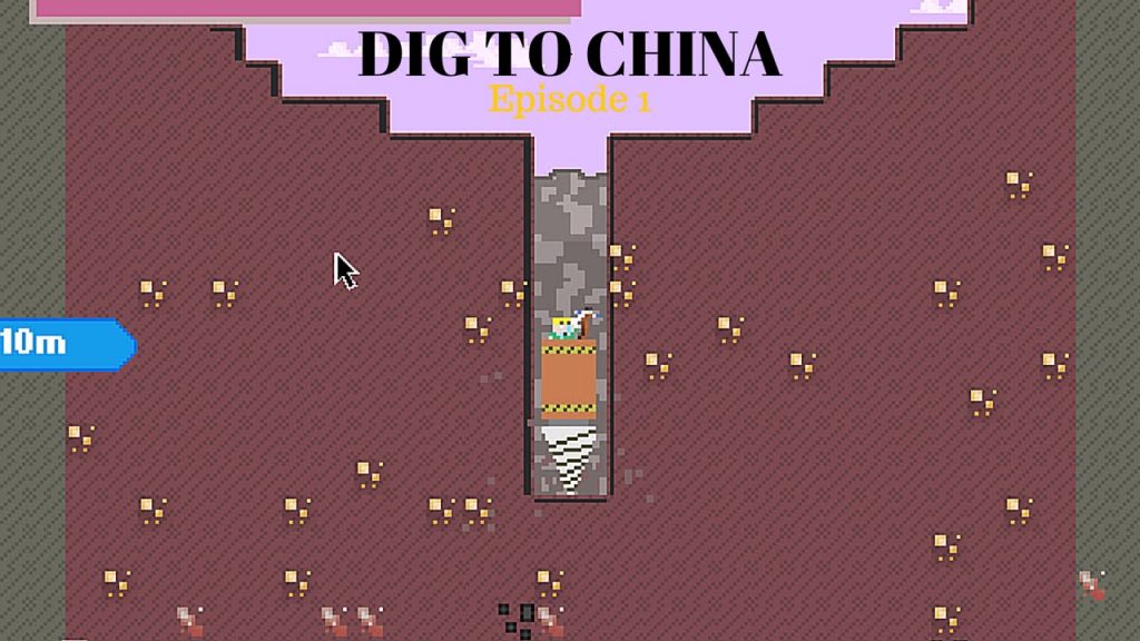 Dig to china