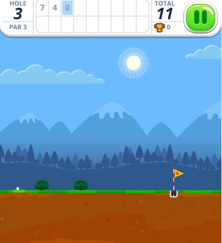 Play game Andy's Golf abcya - Free online Arcade games