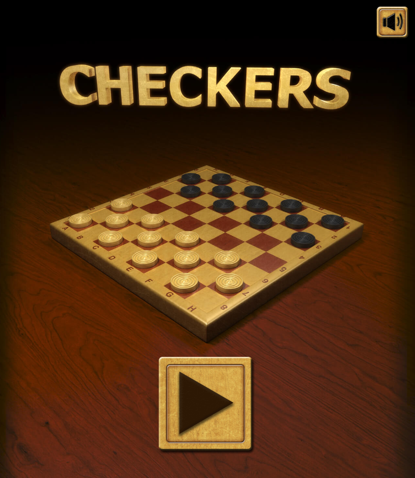 Checkers game