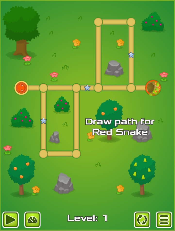 snakes maze