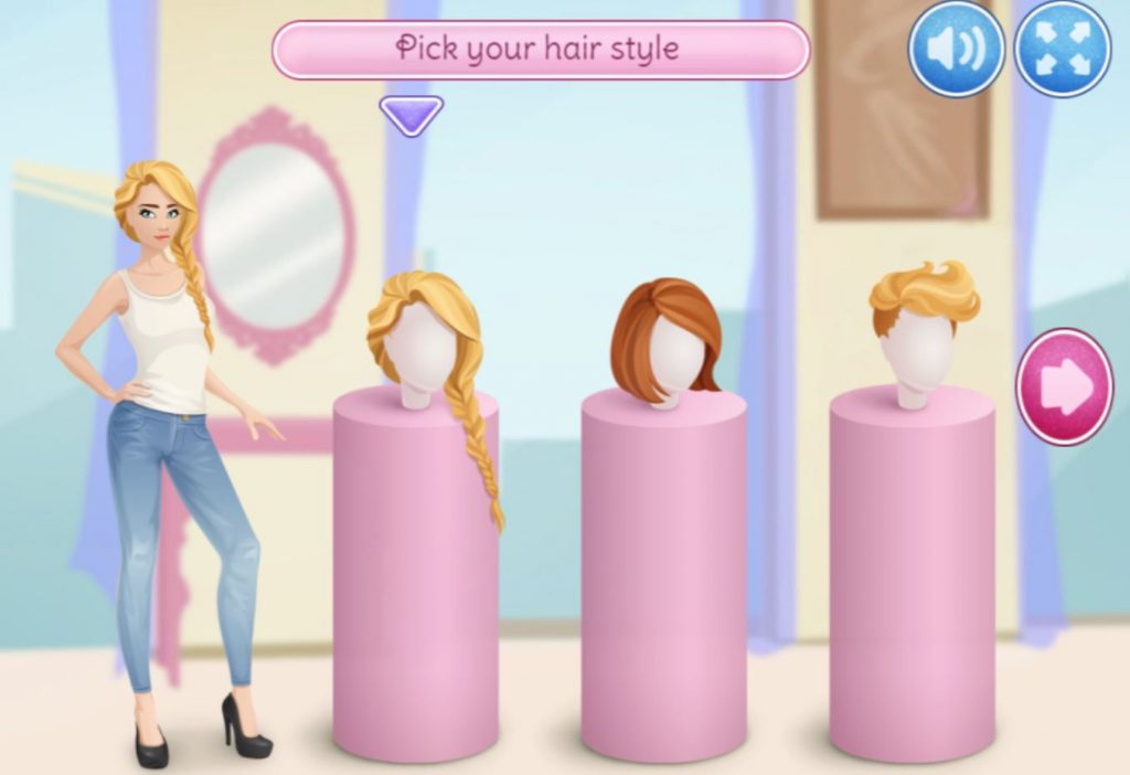 Stella's Dress-Up: Fashion Show game