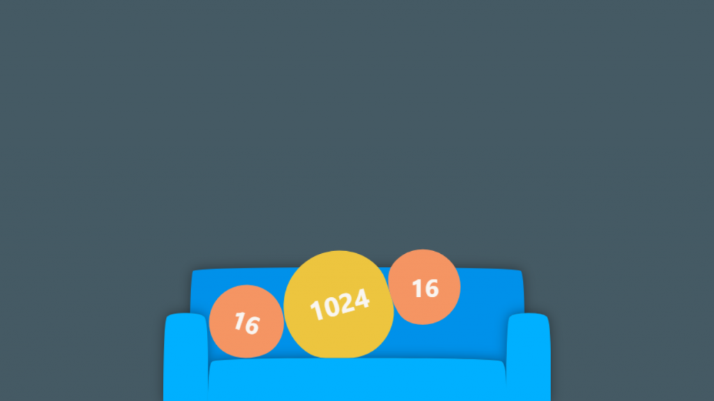 Couch 2048 game Play free 123 puzzle games online