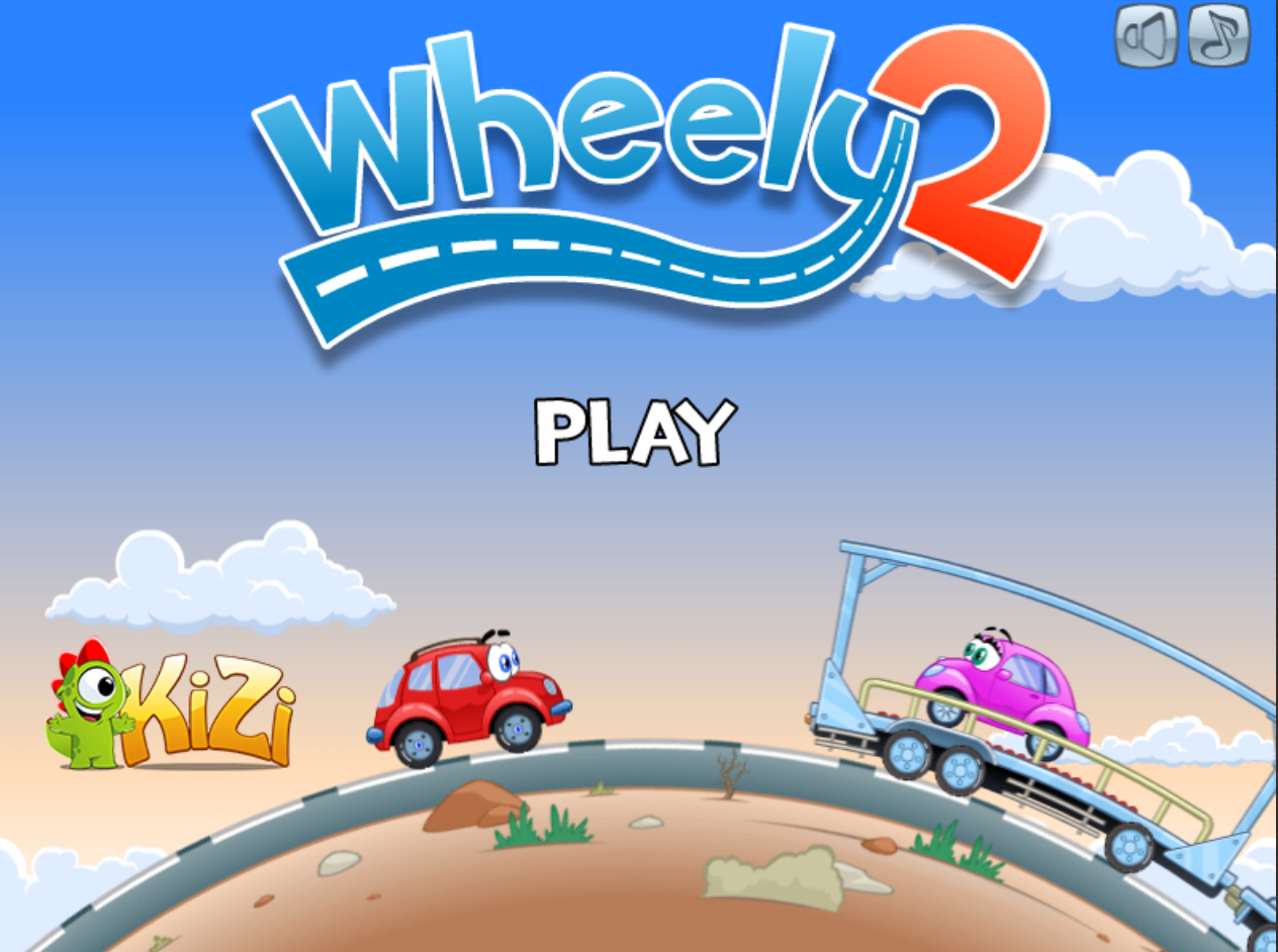 Some screenshots from the Wheely 2 game.