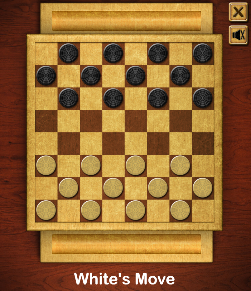 Play Checkers game - Free online Card & board games