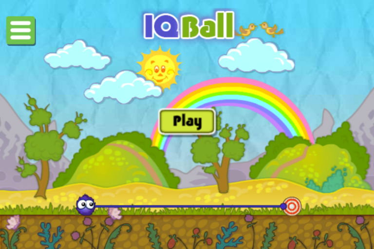 Play game IQ Ball cool math - Free online Arcade games