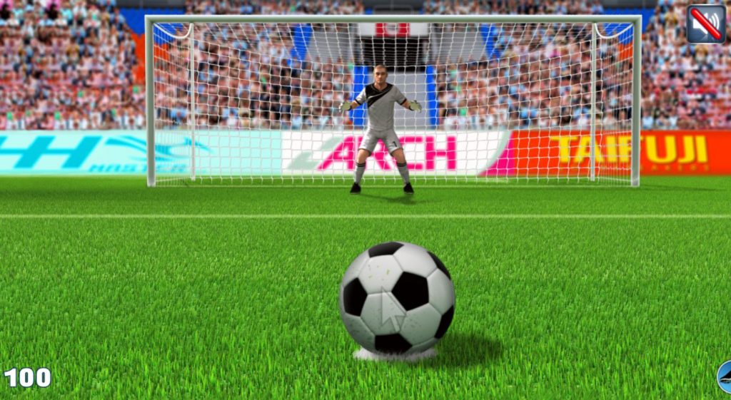 Play game 3D Penalty shootout unblocked Free online Sport games