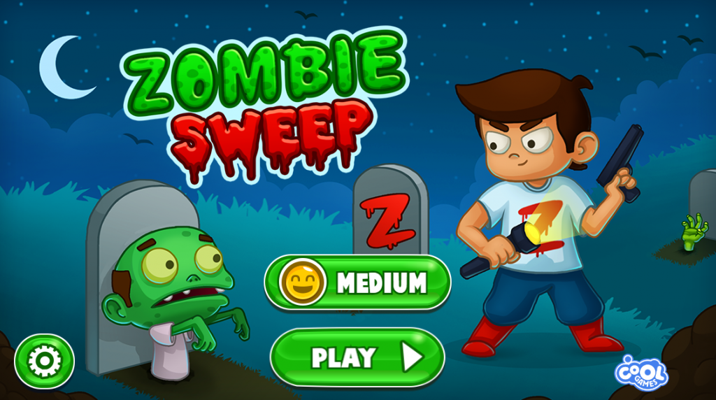 Zombie Sweep game online to play The best game arcade for kids